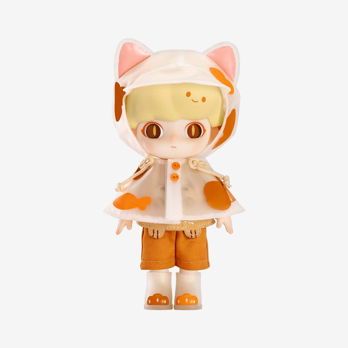 Dimoo Raincoat Cat Action Figure