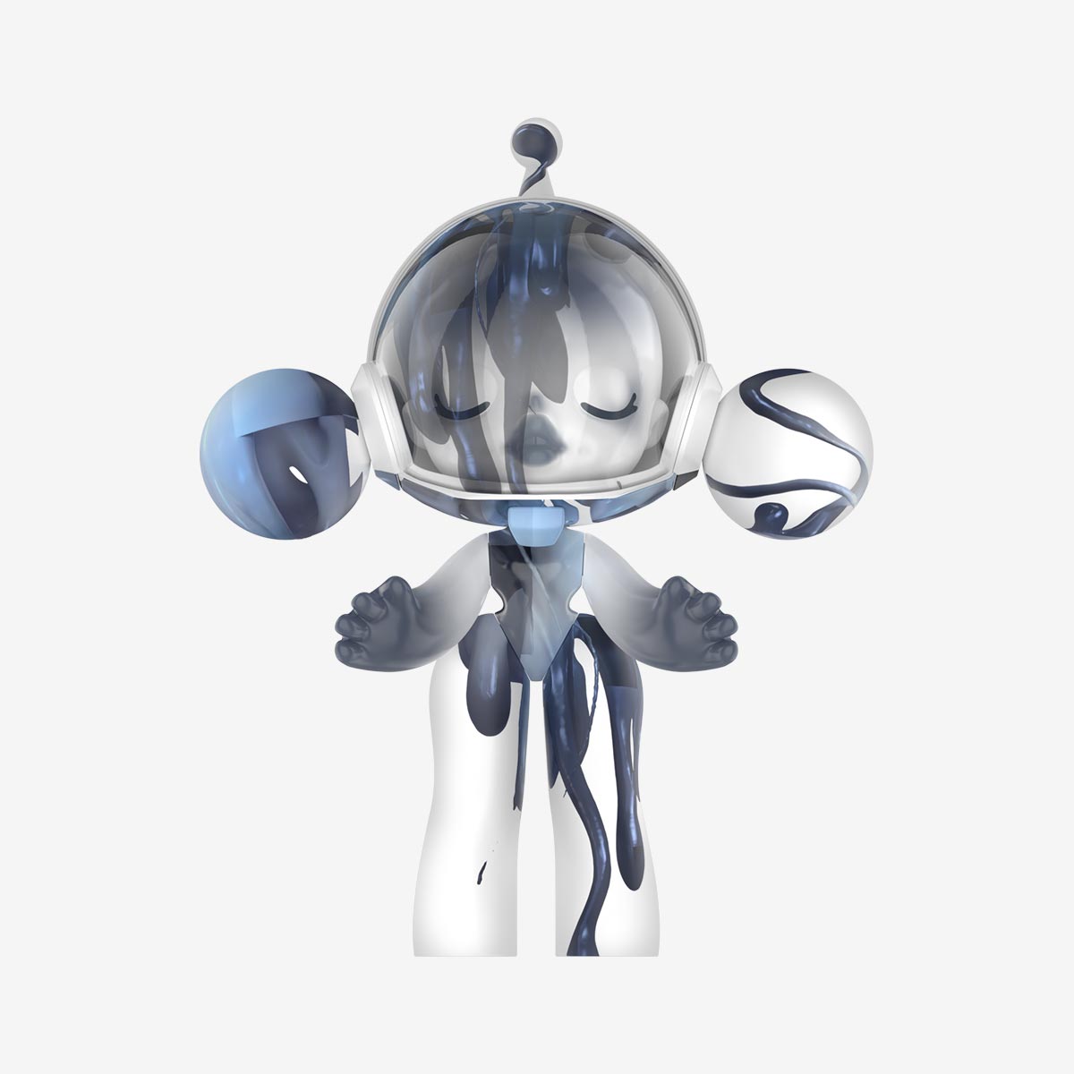 Mega Collection 1000% α Skullpanda Thaw