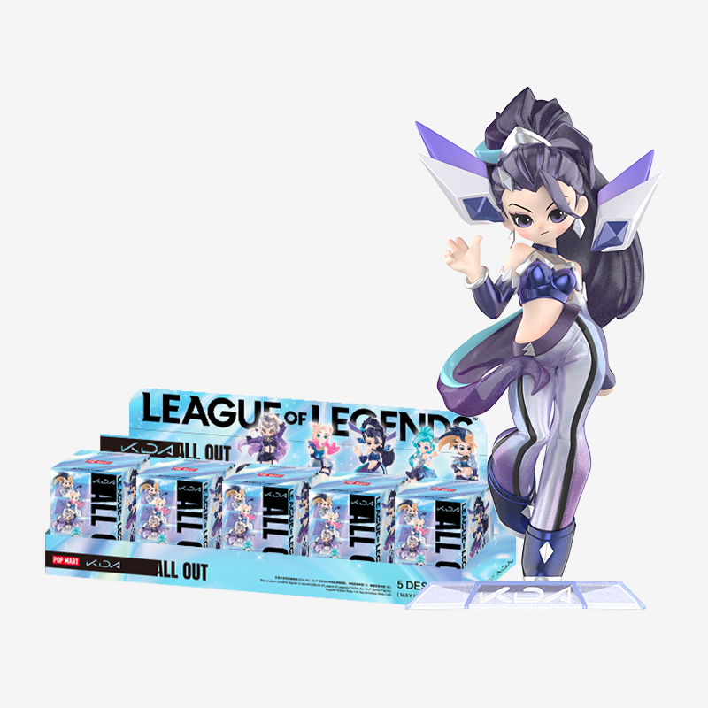 League of Legends K/DA ALL OUT Series Figures