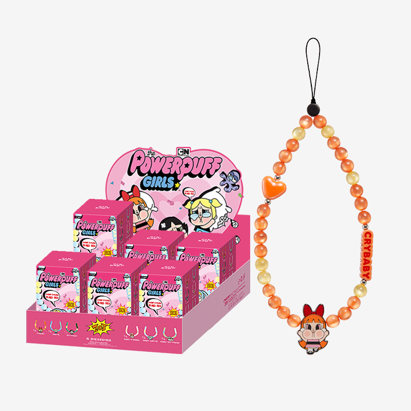 CRYBABY x Powerpuff Girls Series-Phone Charm Blind Box