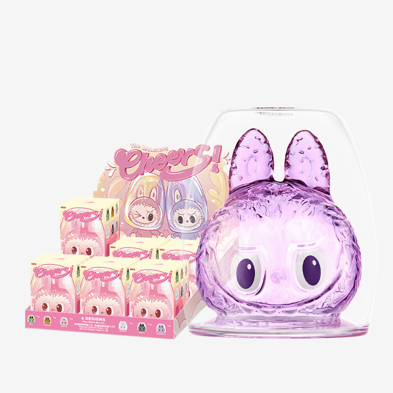 THE MONSTERS-CHEERS !SERIES-Double-walled Glass Blind Box