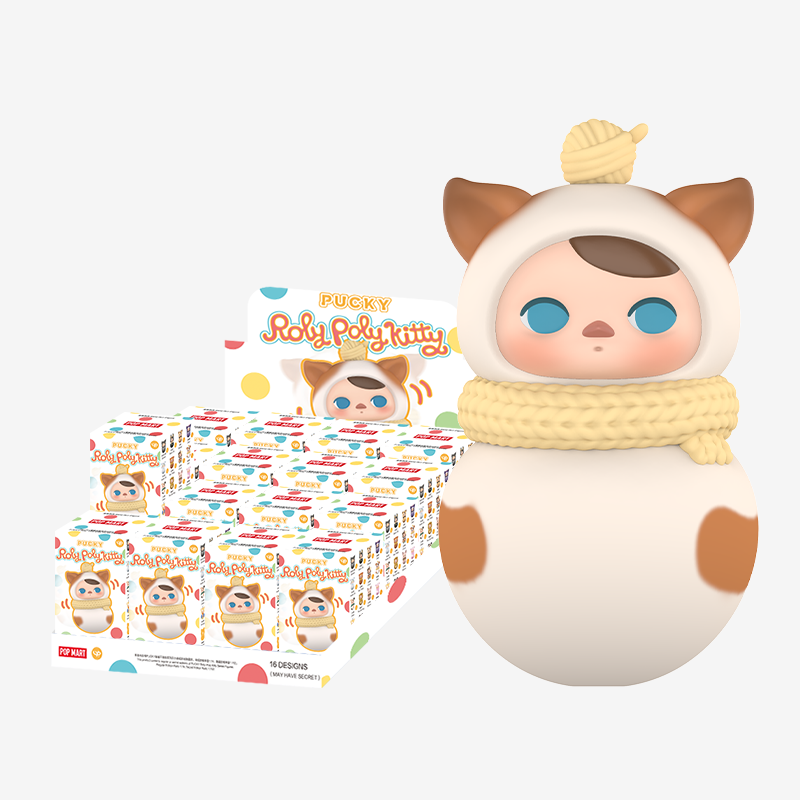 PUCKY Roly-Poly Kitty Series Figures
