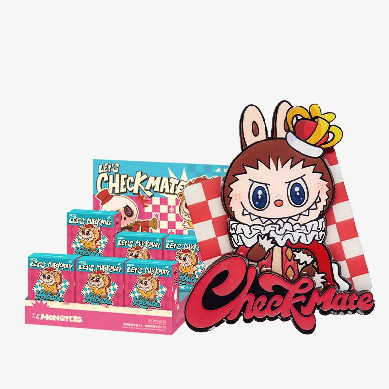 THE MONSTERS Let's Checkmate Series-Fridge Magnet Blind Box