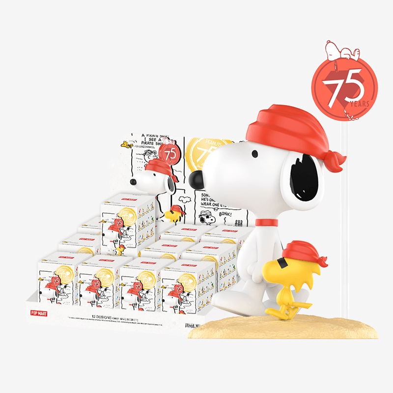 Peanuts 75th Anniversary I Snoopy Comic Life Series Figures