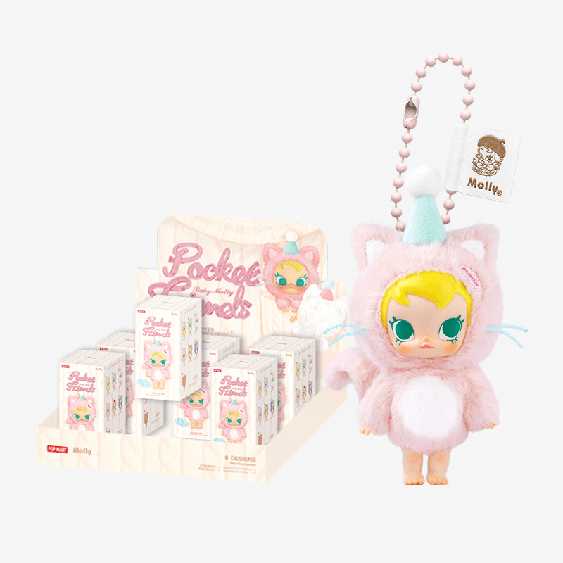 Baby Molly Pocket Friends Series-Vinyl PlushPendant Blind Box