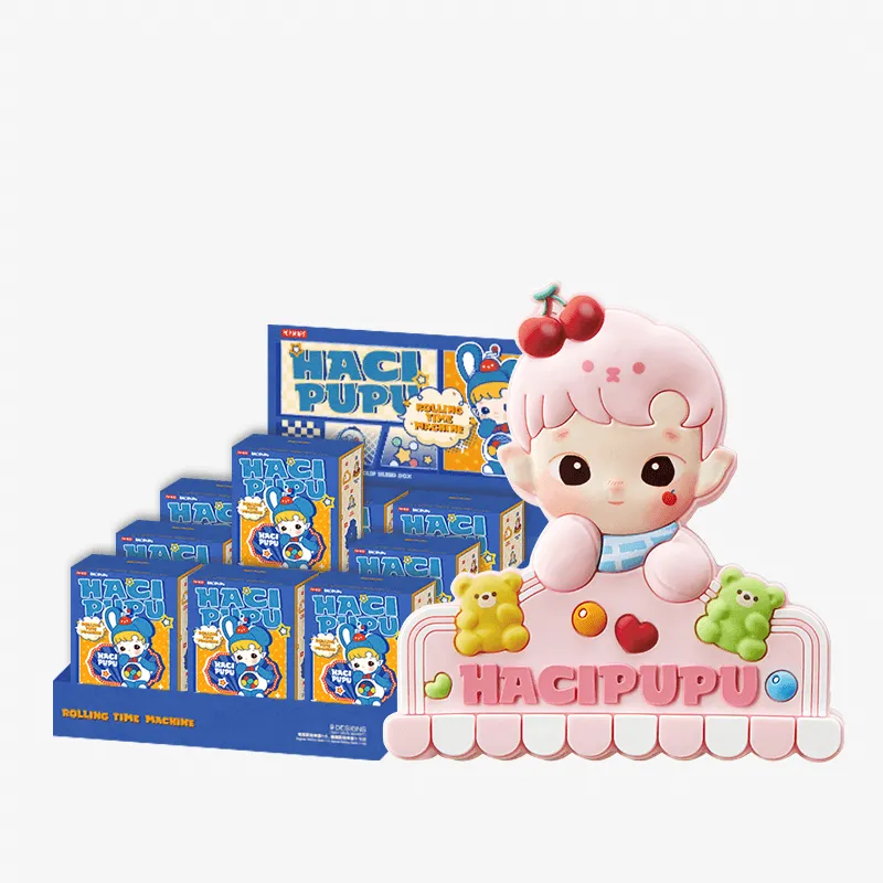 HACIPUPU Rolling Time Machine Series-Fridge Magnet Silicone Clip Blind Box