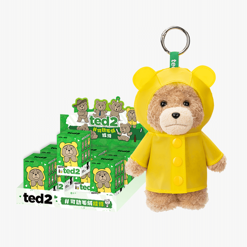 Ted2 Teddy Bear Action Plush Pendant