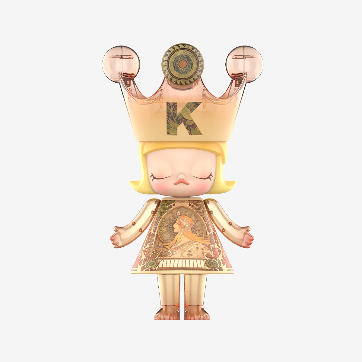 Mega Royal Molly 400% Mucha·Zodiac
