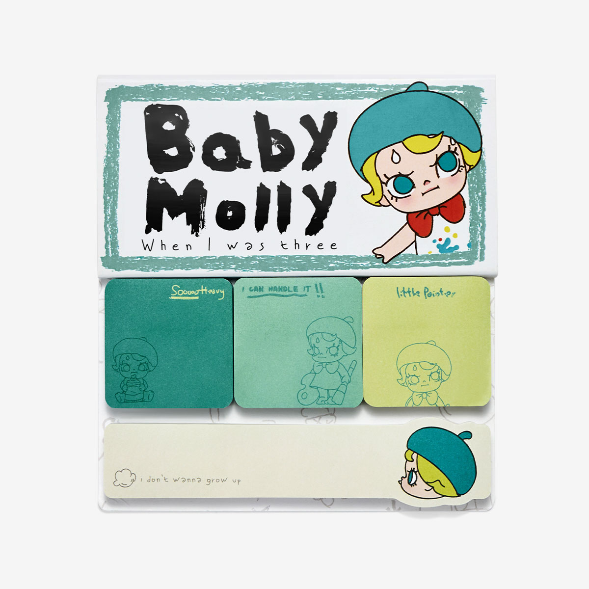 Baby Molly When I Was Three! Series-Sticker Set