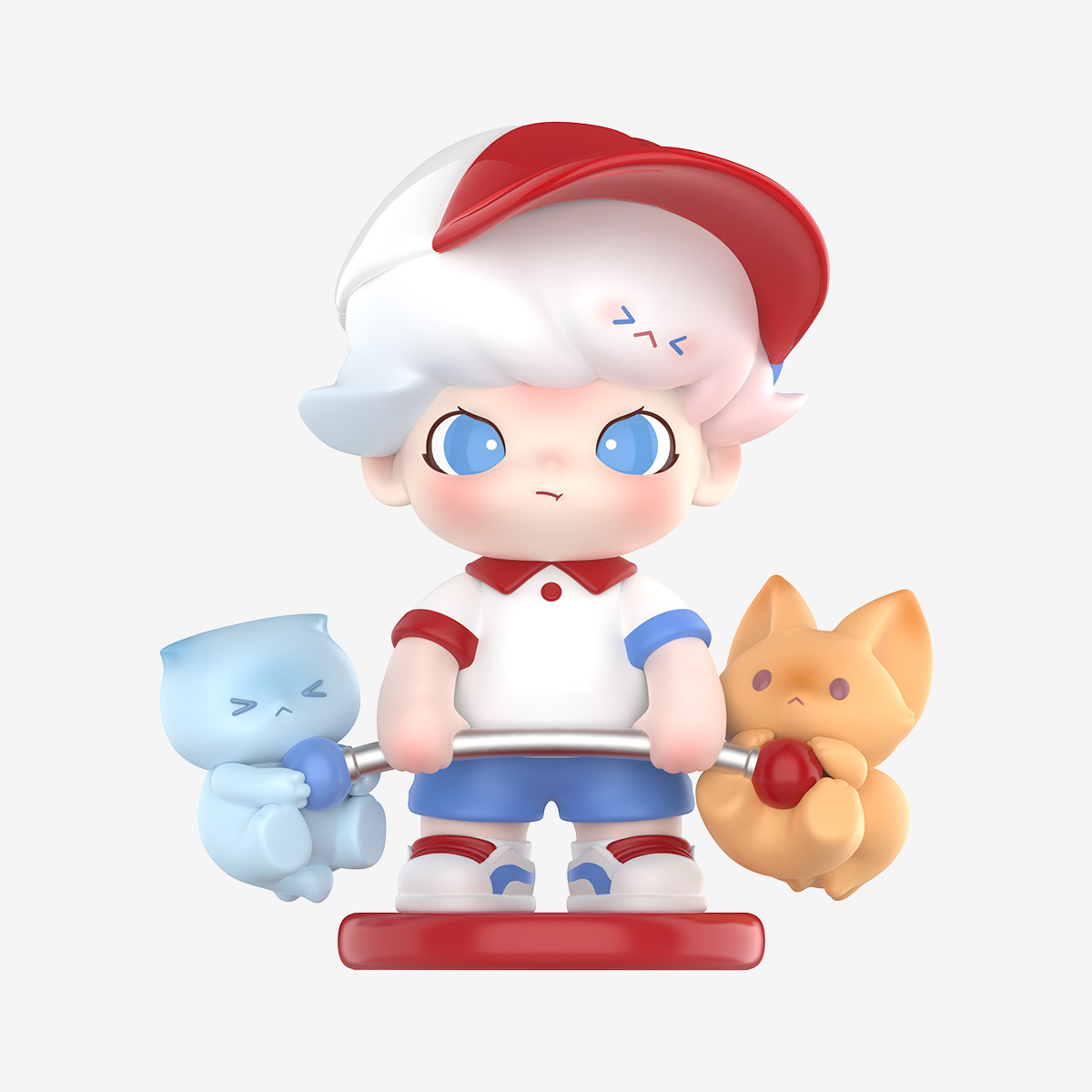 Dimoo I Can Make It Figurine-Blue Ver.
