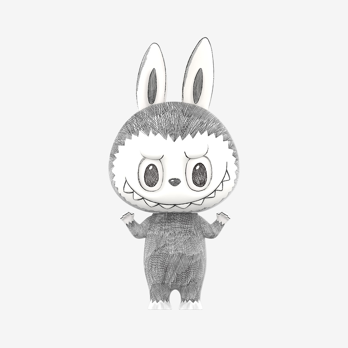 Mega Labubu 1000% Sketch