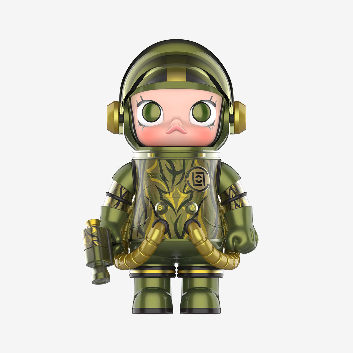 Mega Space Molly 100% Clot-Olive Alienegra