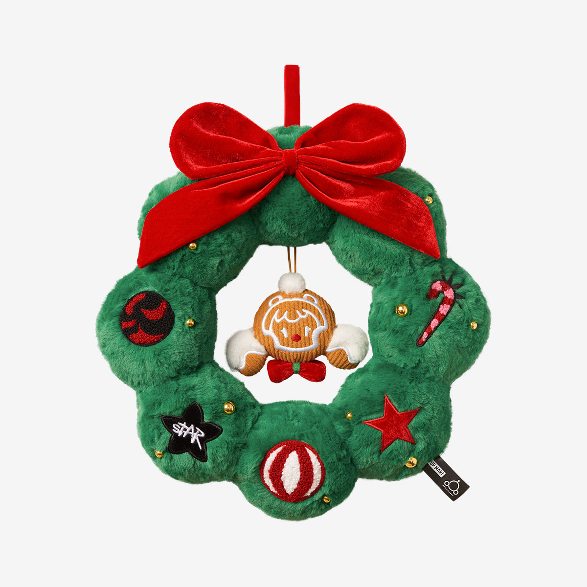 Skullpanda Tell Me What You Want Series Plush Wreath Pendant