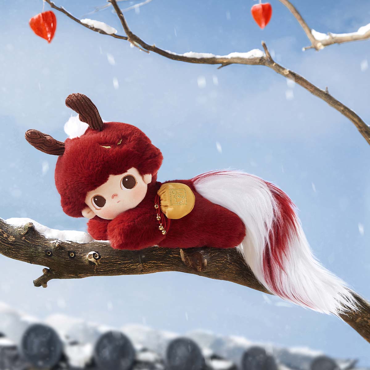 Dimoo Stories In The Cup Series-Auspicious Animal Cotton Doll - Image 5