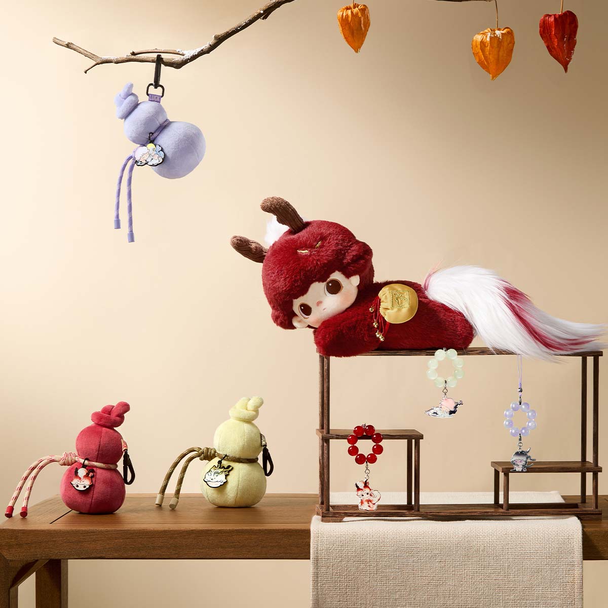 Dimoo Stories In The Cup Series-Auspicious Animal Cotton Doll - Image 4