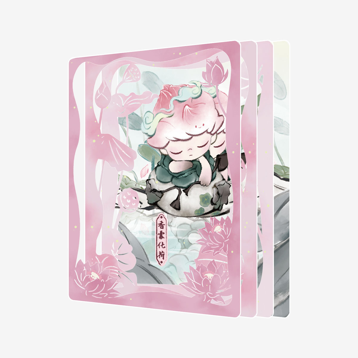 Dimoo Stories In The Cup Series Figures Art Collection Cards