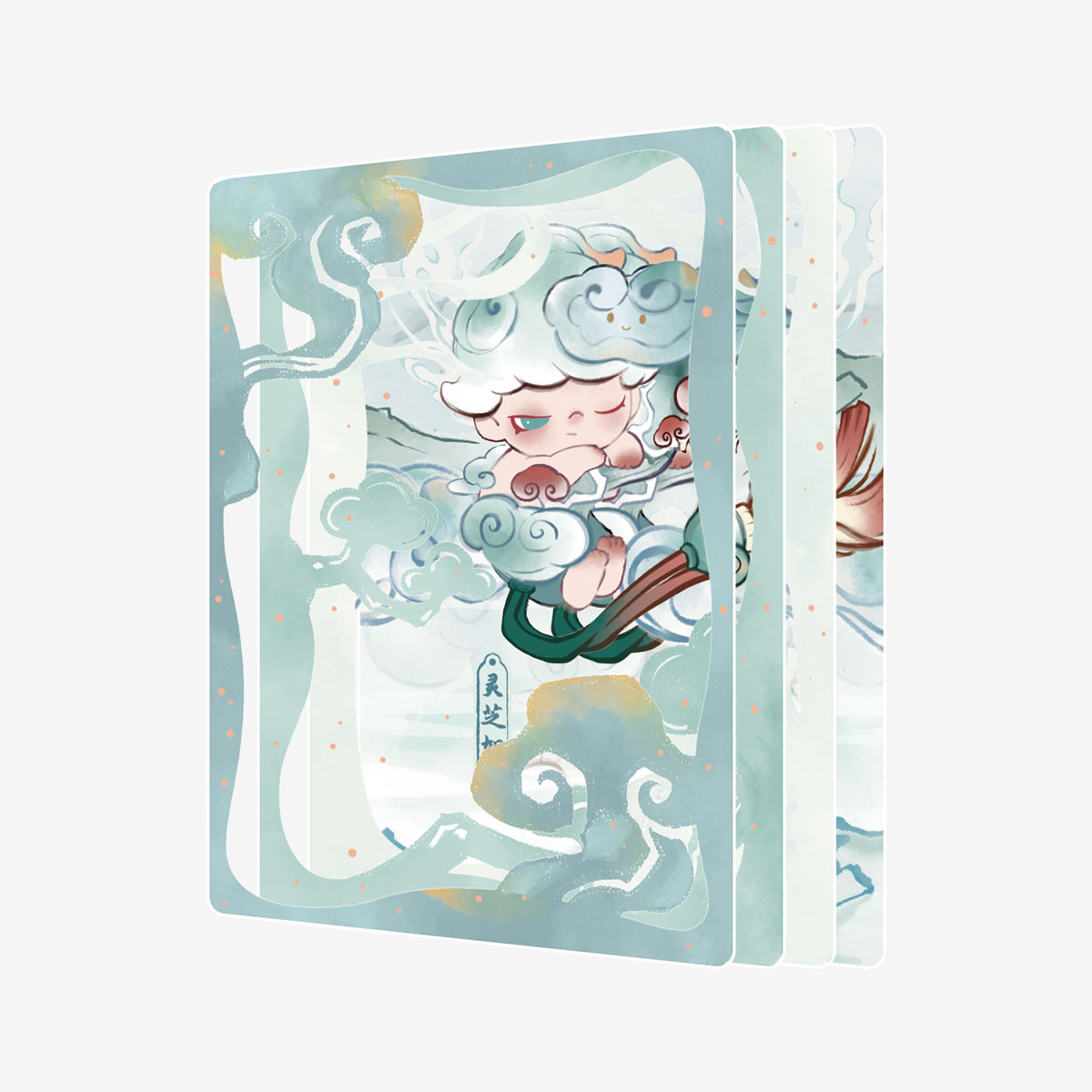 Dimoo Stories In The Cup Series Figures Art Collection Cards - Image 9