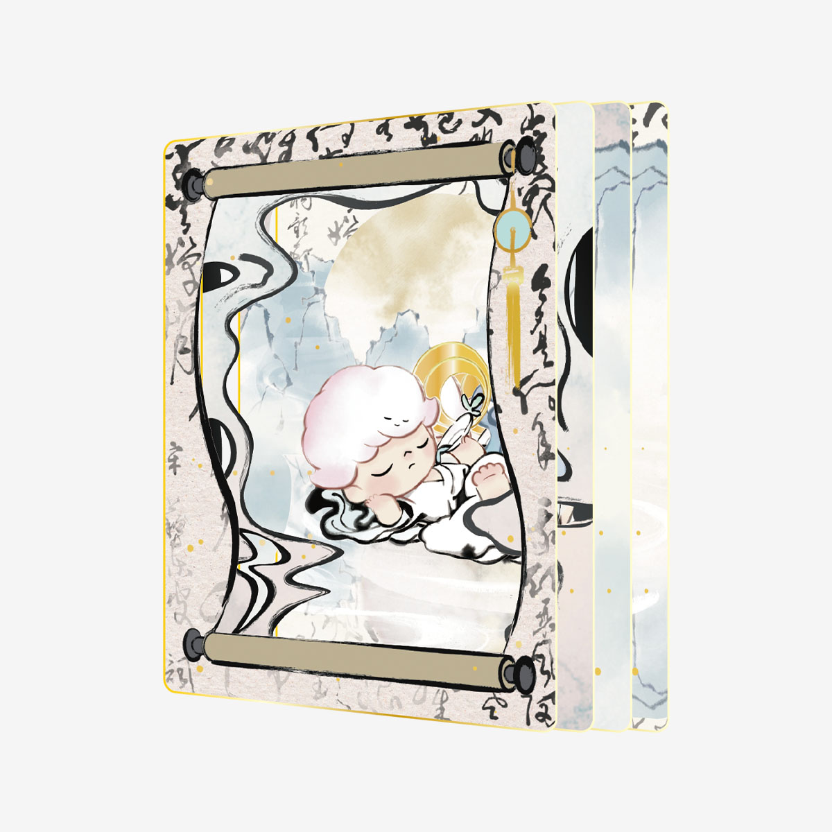 Dimoo Stories In The Cup Series Figures Art Collection Cards - Image 16