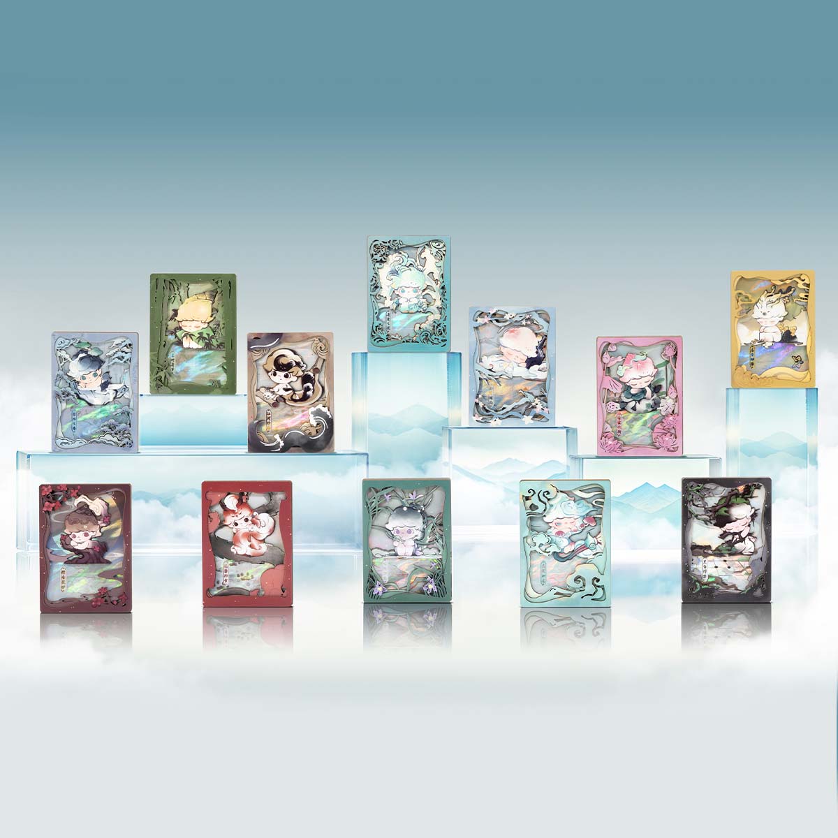 Dimoo Stories In The Cup Series Figures Art Collection Cards - Image 13