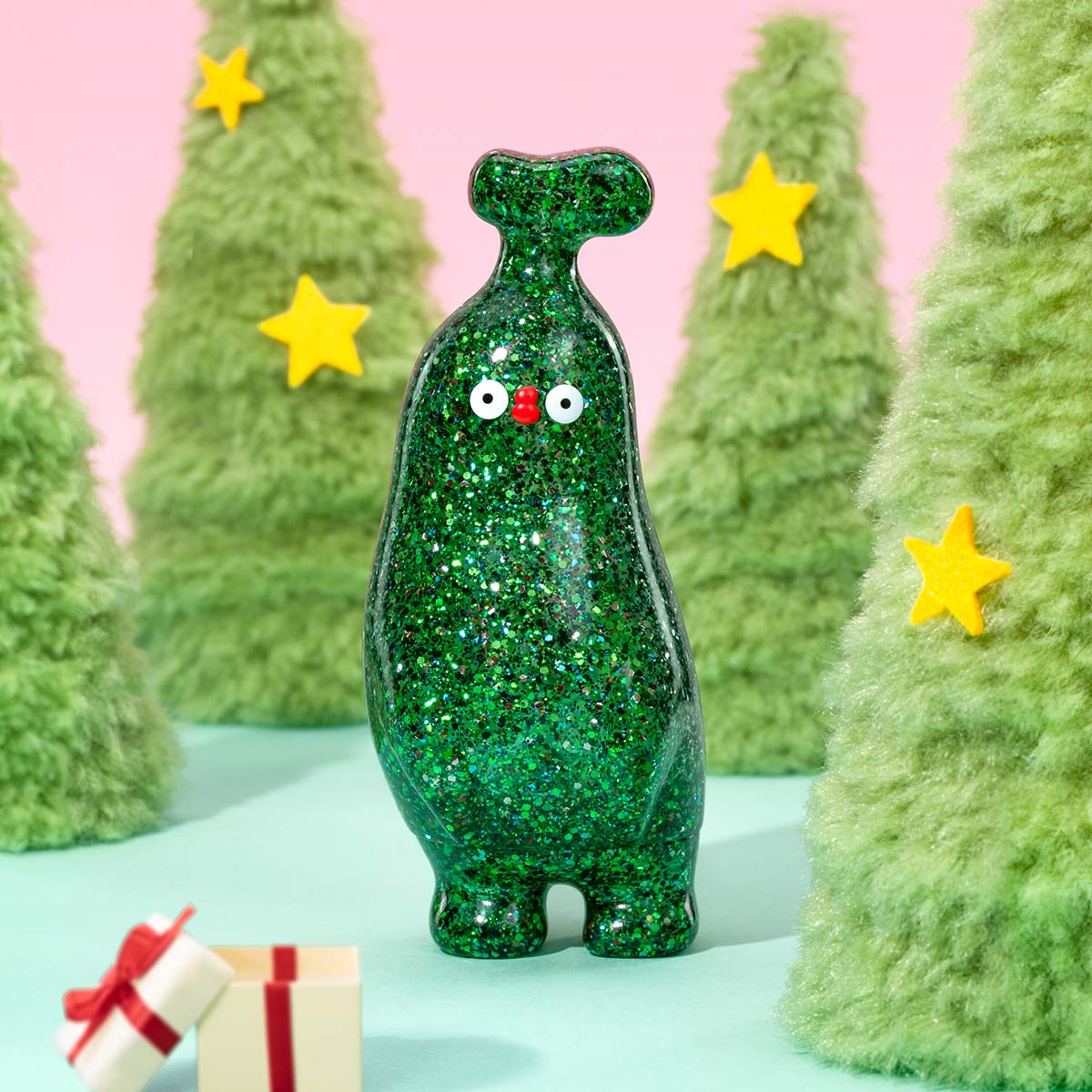 Flabjacks Glistening Christmas Tree Figure - Image 9