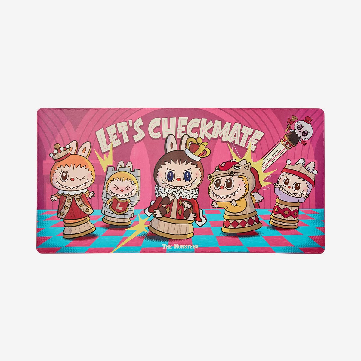 The Monsters Let's Checkmate Series-Computer Desk Mat