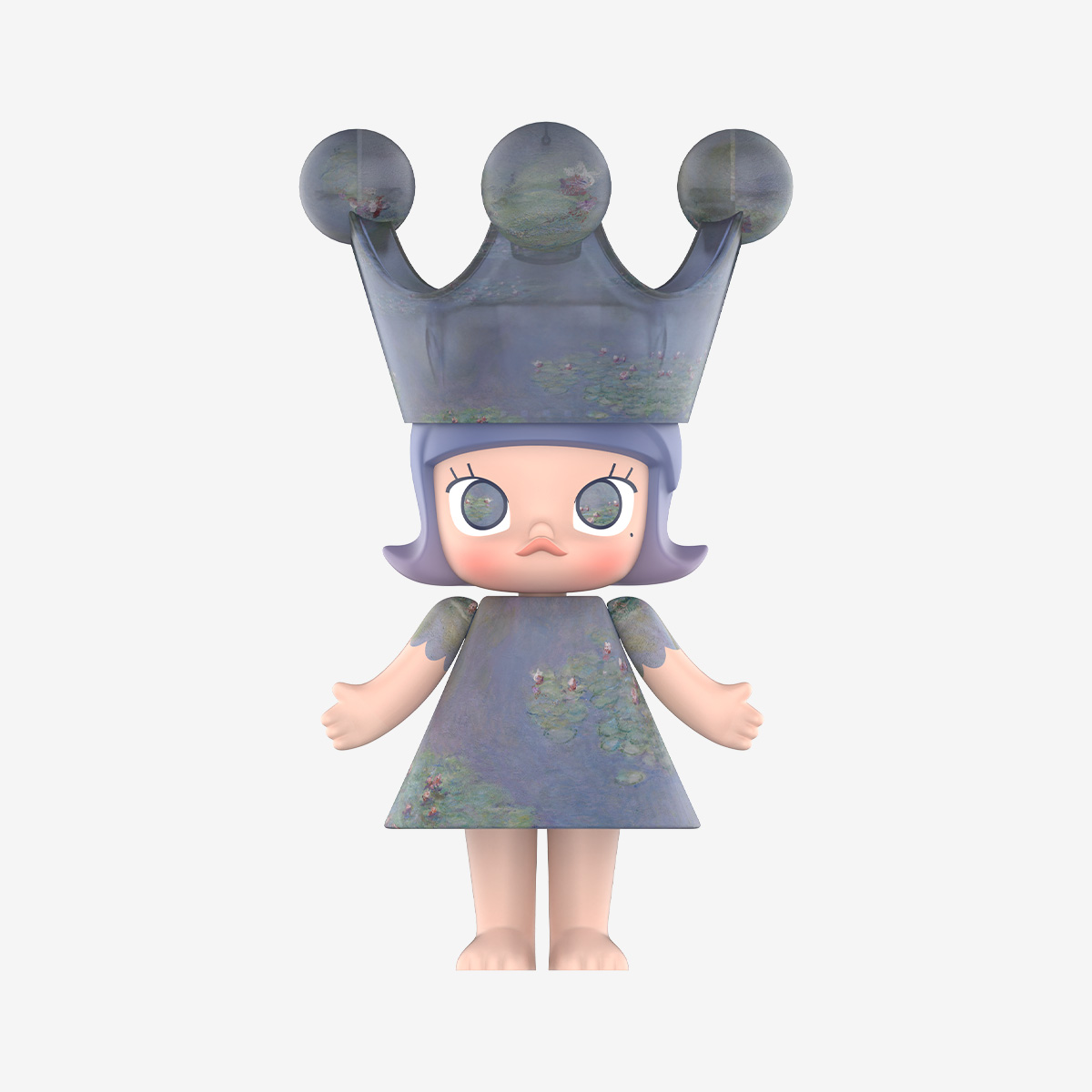 Mega Royal Molly 1000% Monet-Les NymphéAs