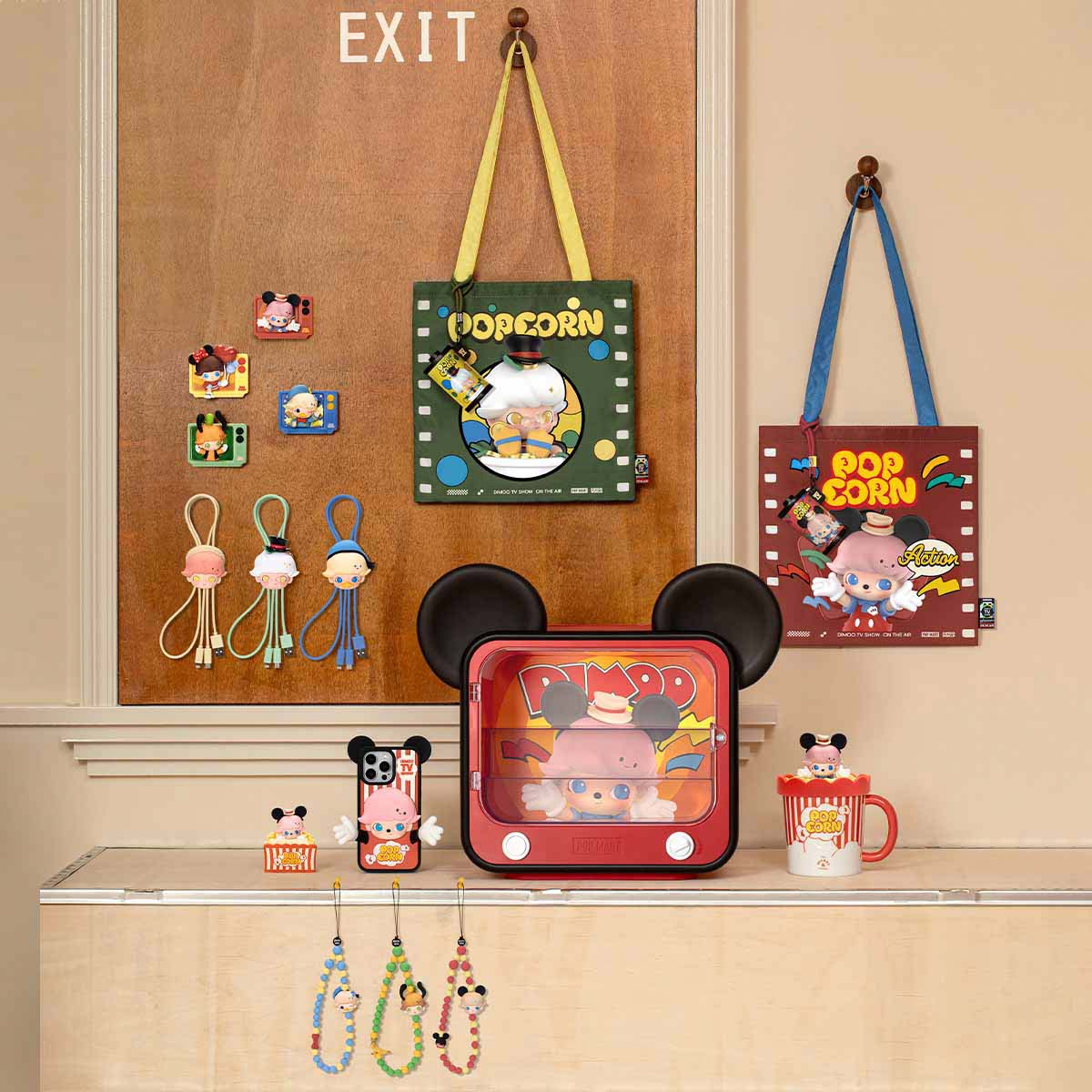 Dimoo World × Disney Series-Tv Set Luminous Display Container - Image 10