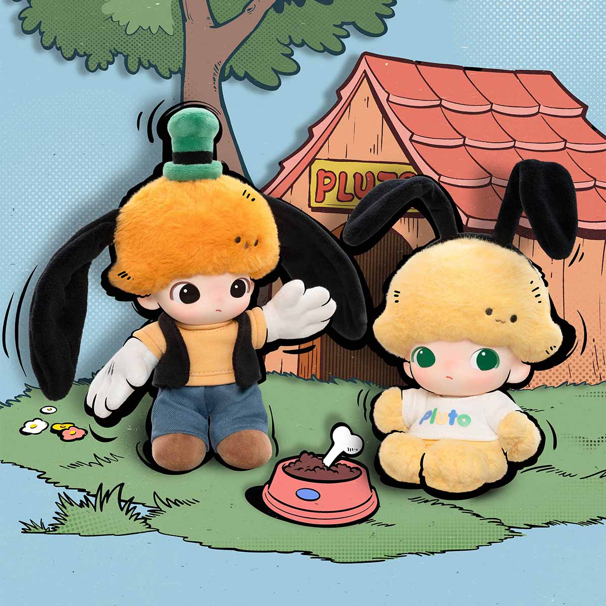 Dimoo World × Disney Series-Vinyl Plush Keychain Blind Box - Image 10