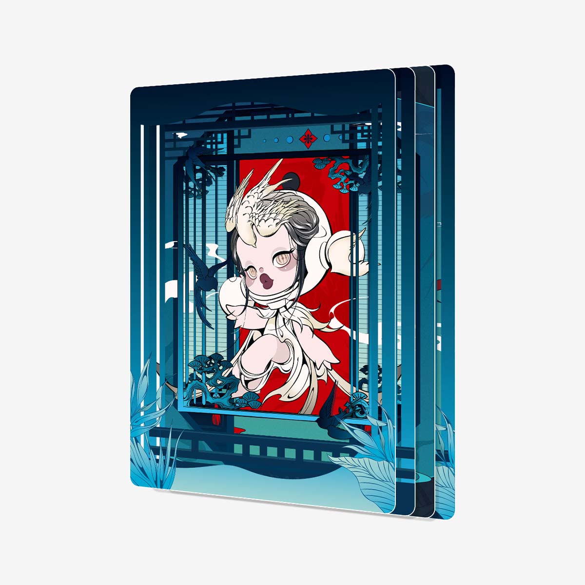 Skullpanda The Mirage Series Figures Art Collection Cards