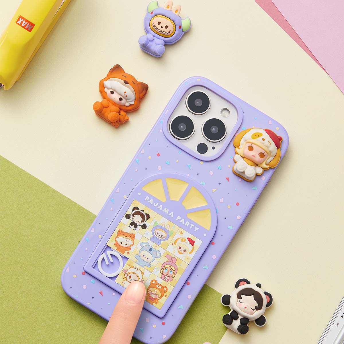 Pop Bean Pajama Party Sliding Hole Phone Case - Image 2