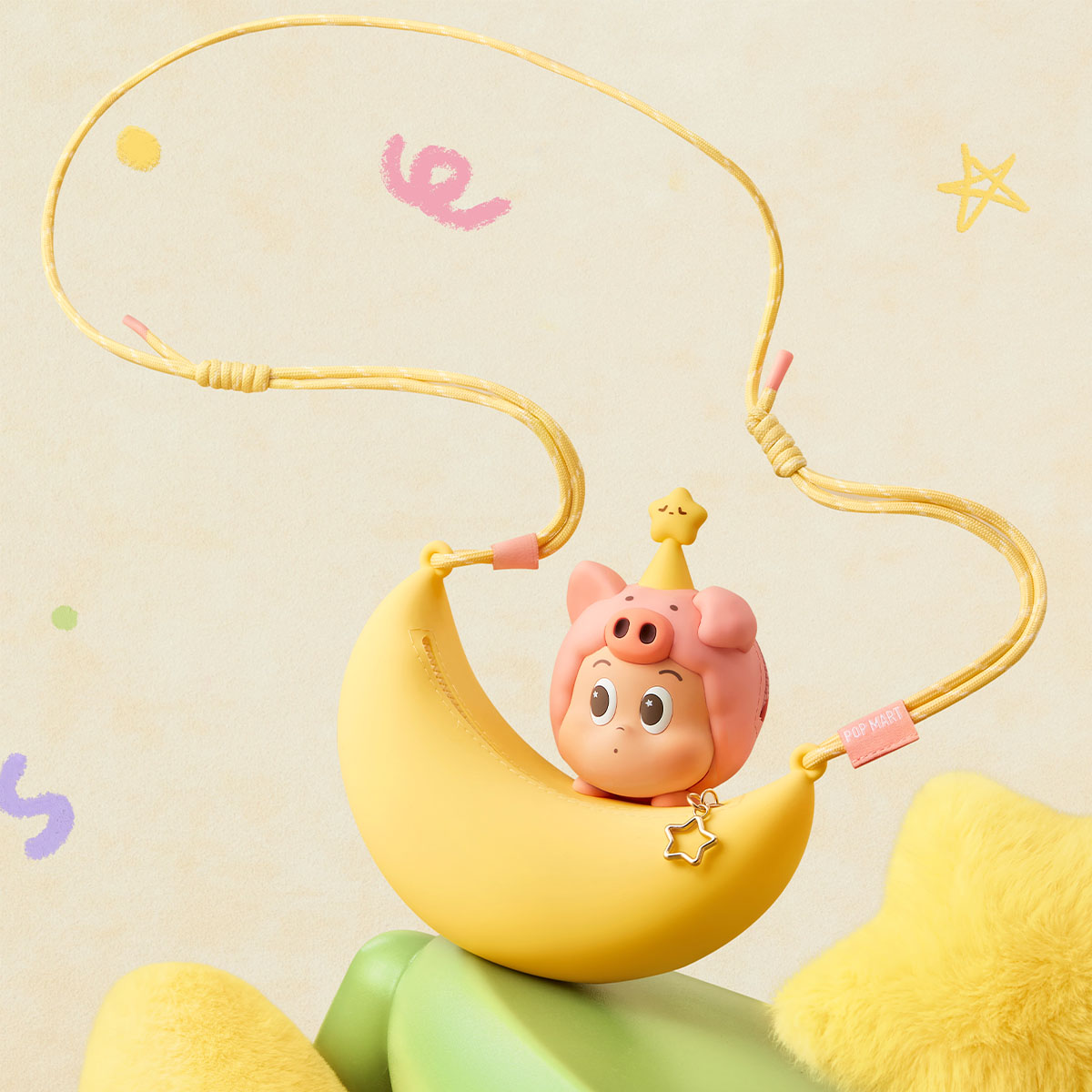 Pop Bean Pajama Party Twinkle Silicone Crossbody Bag - Image 2