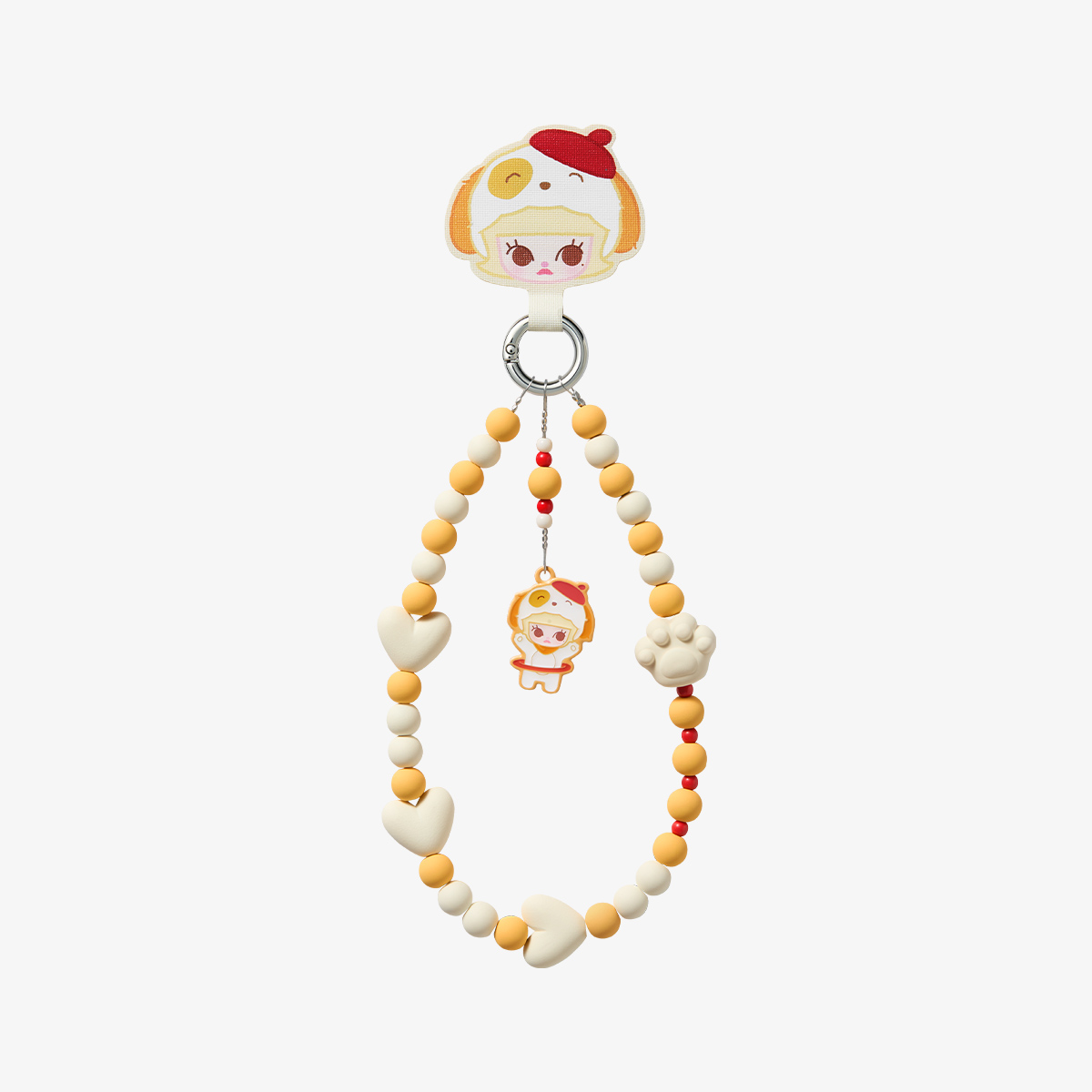 Pop Bean Pajama Party Mobile Phone Chain
