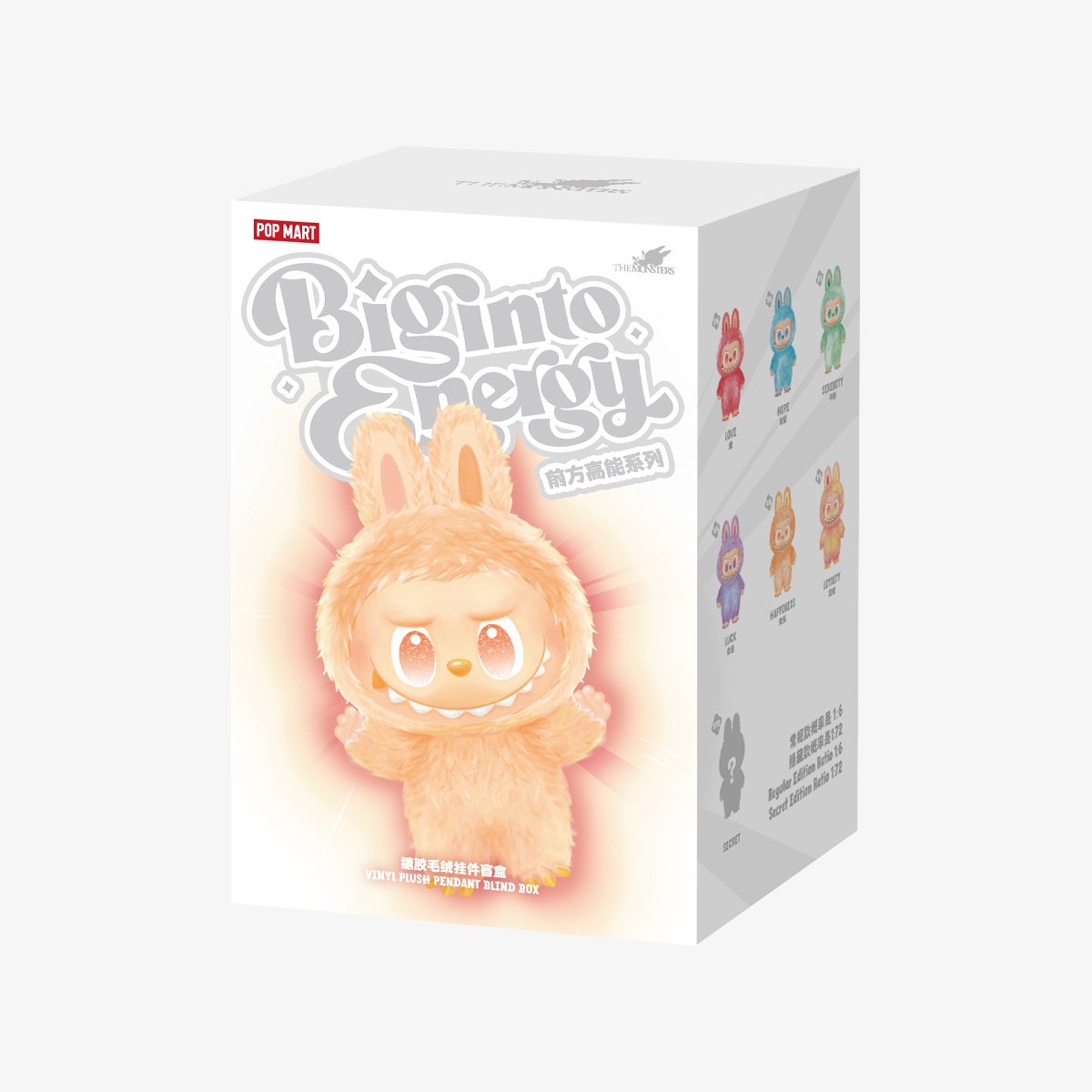 The Monsters Big Into Energy Series-Vinyl Plush Pendant Blind Box - Single Box