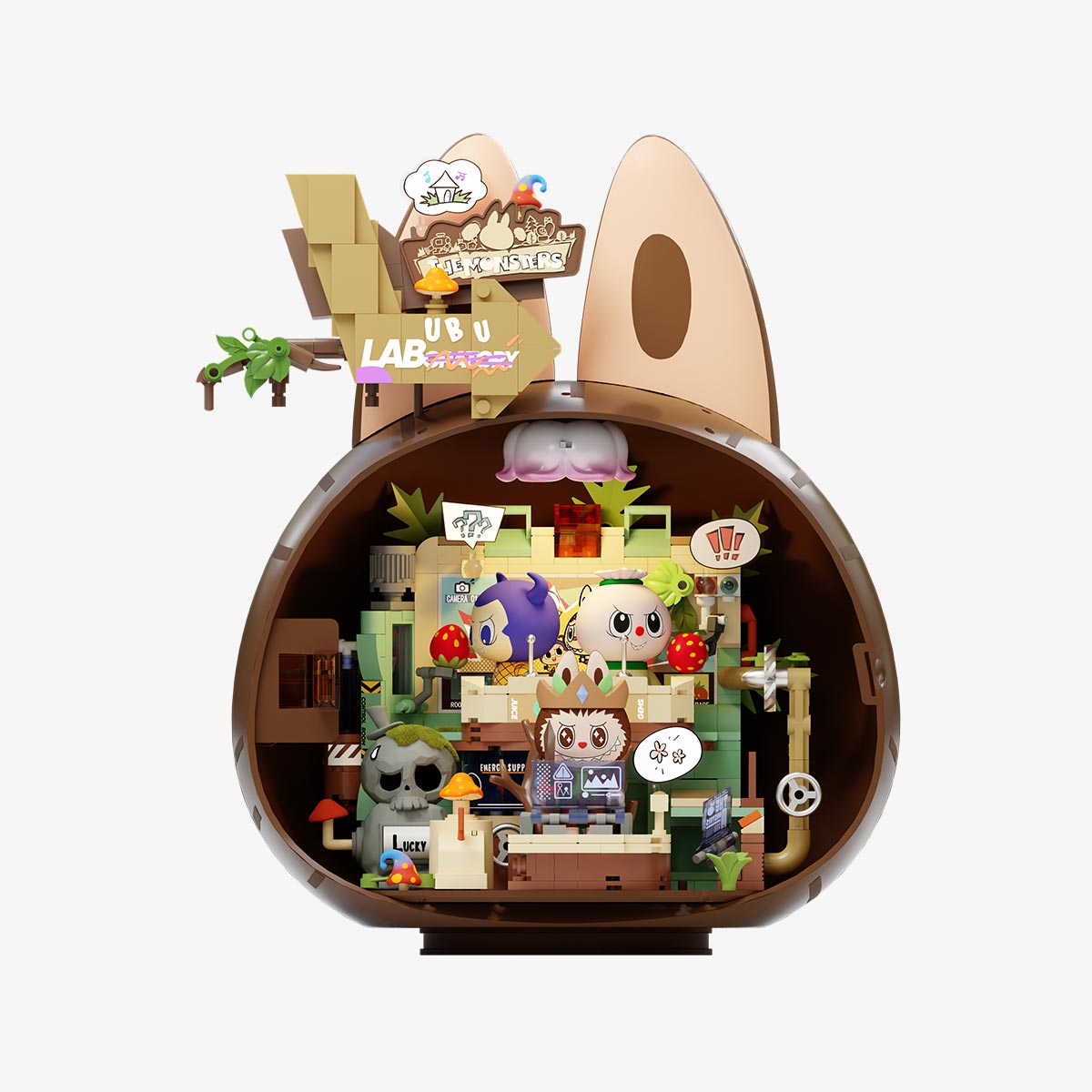 The Monsters Forest Secret Base Series Blocks
