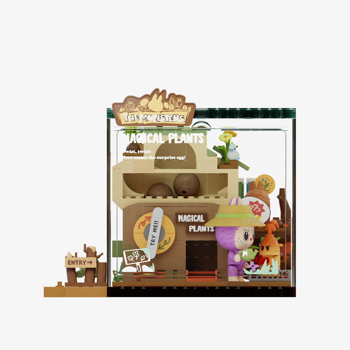 The Monsters Forest Secret Base Series Blocks Part 2