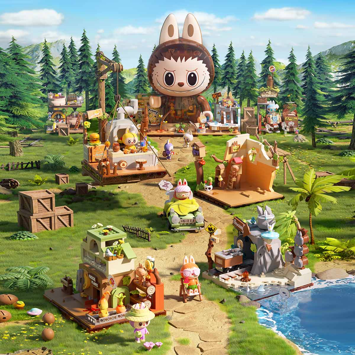 The Monsters Forest Secret Base Series Blocks Part 2 - Image 9