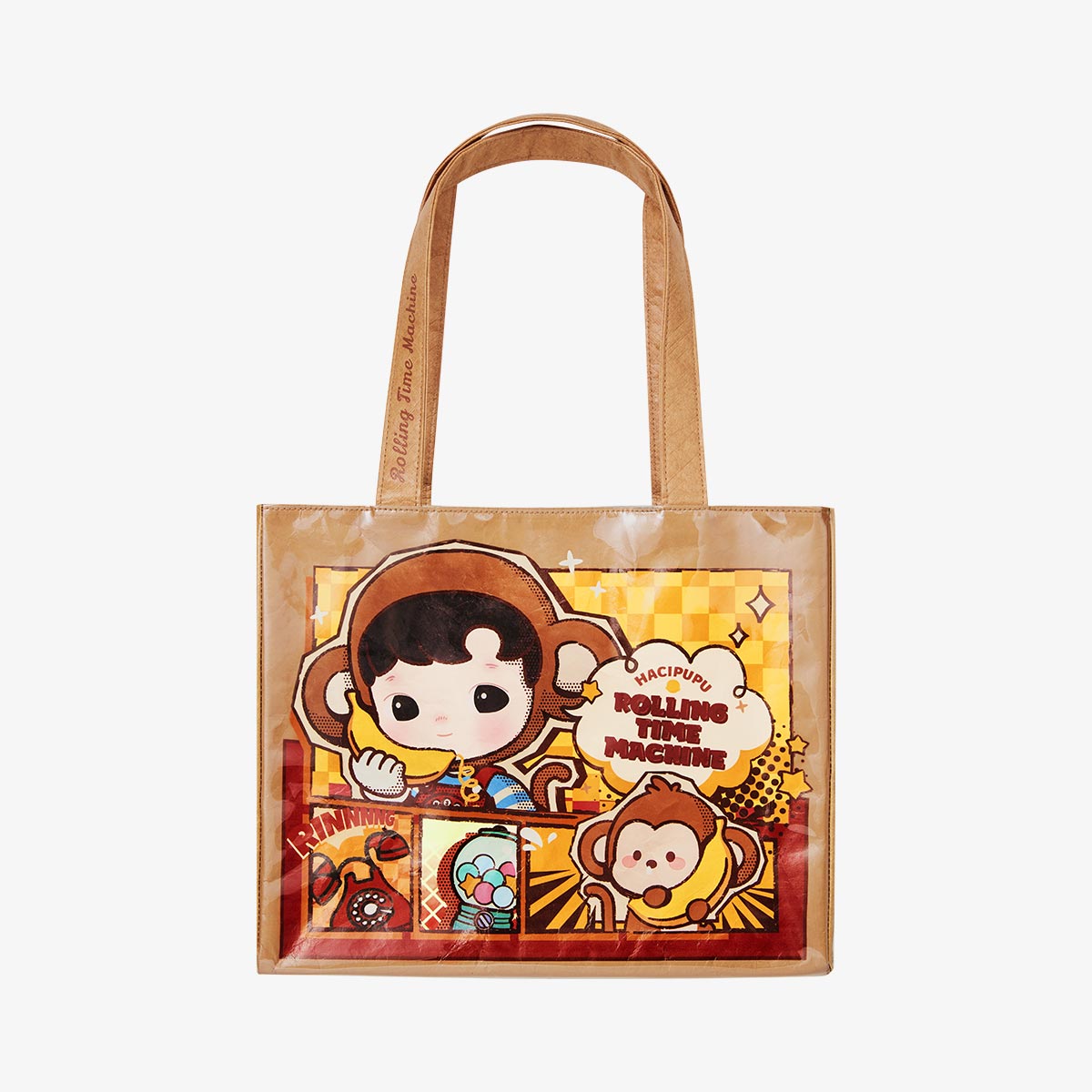 Hacipupu Rolling Time Machine Series-Tote Bag