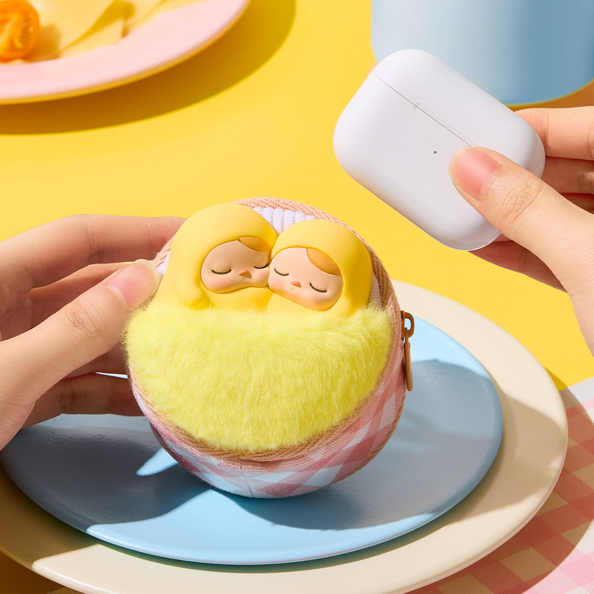 Pucky Egg Beanie Series-Earphone Case - Image 2