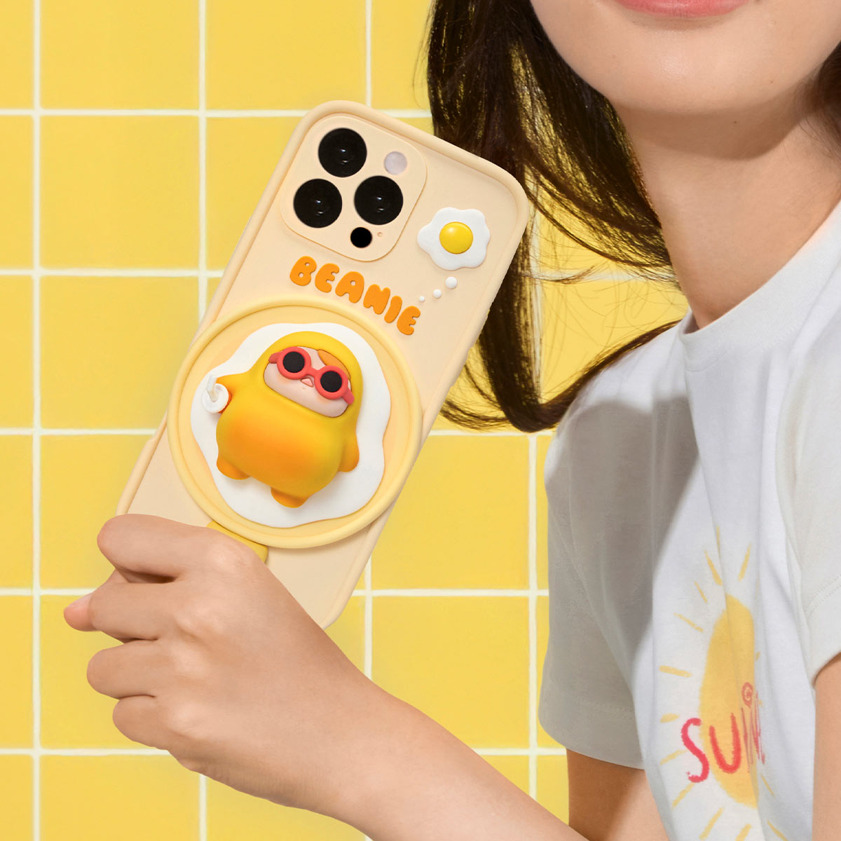 Pucky Egg Beanie Series-Phone Case - Image 4