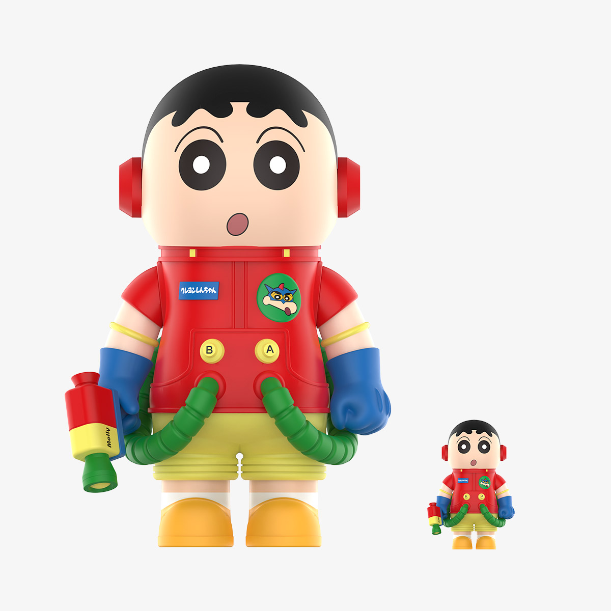 Mega Space Molly 400%+100% Crayon Shinchan